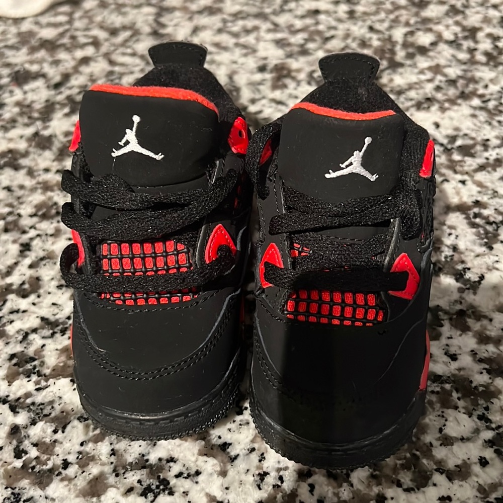 Jordan 4 Retro TD 'Red Thunder'